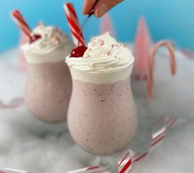 This spot-on Chick-fil-A copycat peppermint chip milkshake is like heaven in a glass (3 ingredients!)