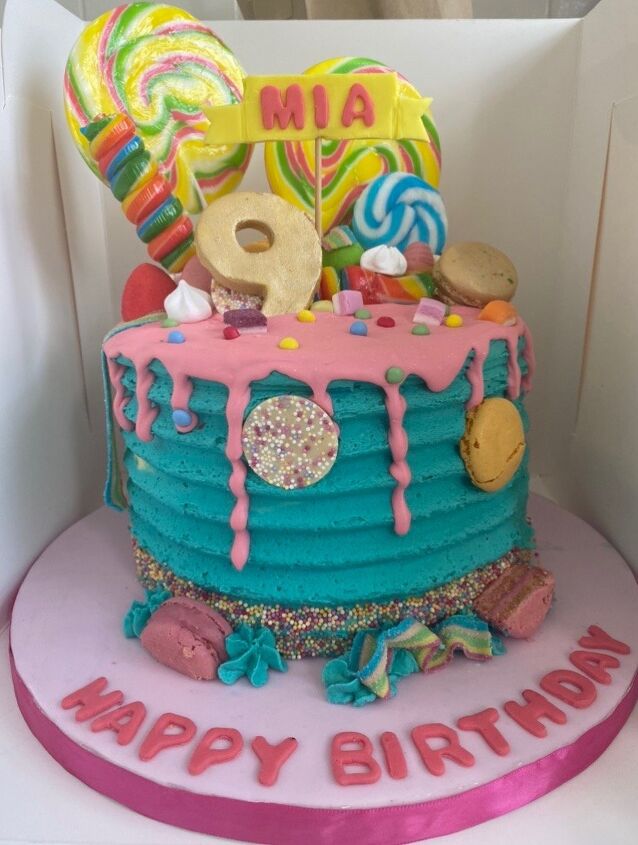 sweet overload decorated celebration cake