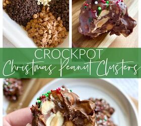 Crockpot Christmas Peanut Clusters