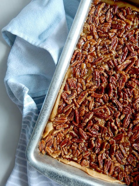 maple pecan pie cobbler, Maple Pecan Pie Cobbler a pecan pie lovers dream Serves 24 with a hint of maple and has a double crust Perfect for the holidays sweetandsavoryfood com