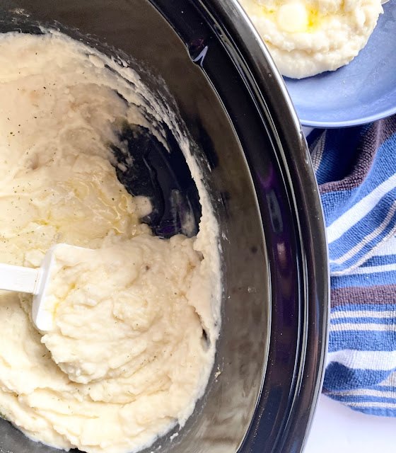 3 step crockpot mashed potatoes, 3 Step Crockpot Mashed Potatoes