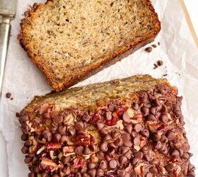 Chocolate Chip Pecan Banana Bread (without Butter)