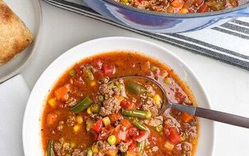 Ground Beef Vegetable Soup Recipe