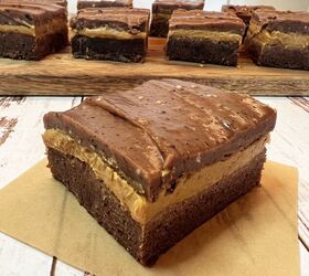 layered peanut butter brownies, Layered Peanut Butter Brownies