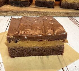layered peanut butter brownies, Layered Peanut Butter Brownies