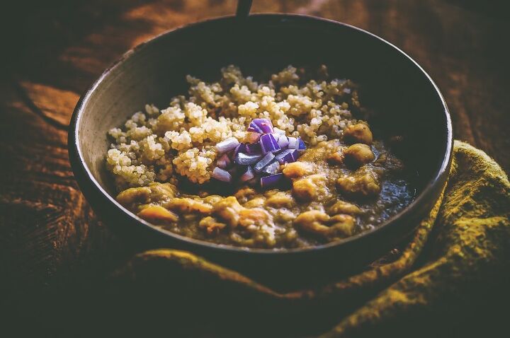 instant pot lentil chickpea curry, This super creamy filling and healthy pressure cooker curry dish is made with chickpeas red lentils a tasty blend of Indian spices and a splash of lemon juice It makes for some easy and delicious gluten free vegan comfort food instantpotcurry lemoncurry pressurecookercurry lentilcurry chickpeacurry instantpot indianinstantpot vegancurry