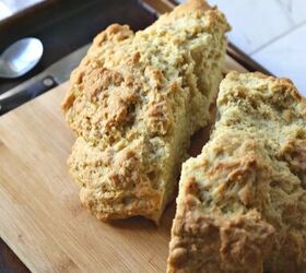 This crusty-on-the-outside, crumbly-on-the-inside bread takes literally 5 minutes to throw together