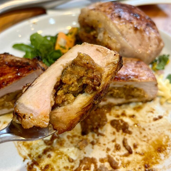 easy air fryer stuffed pork chops, Have a Bite