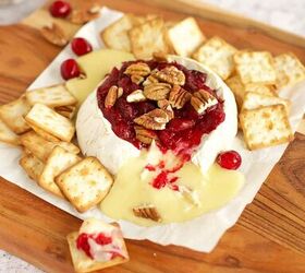 This warm baked brie is the perfect easy appetizer for winter