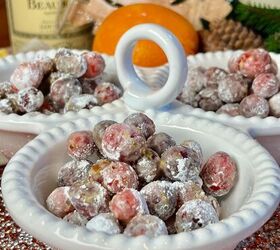 cinnamon sugar popping candied cranberries recipe, Sugar Candied Cranberries Yum