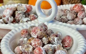 Cinnamon & Sugar Popping Candied Cranberries Recipe