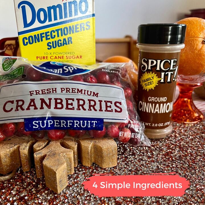 cinnamon sugar popping candied cranberries recipe, 4 Simple Ingredients