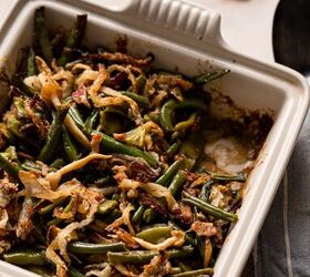 Mushroom & Bacon Green Bean Casserole | Foodtalk