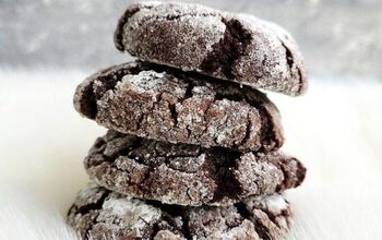 Chocolate Molasses Crinkle Cookies