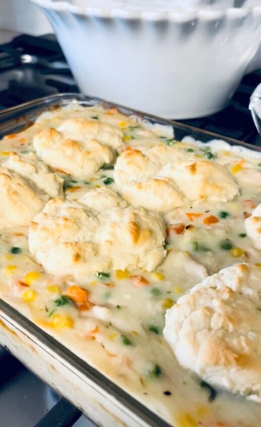 easy gluten free chicken pot pie, Picture of the gluten free chicken pot pie