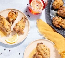Air Fryer Chicken Wings (Crispy and Golden!) - Nourish Plate