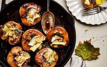 Baked Apples With Brie and Walnuts