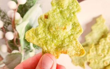 Cute Christmas Tree Tortilla Chips for The Holidays