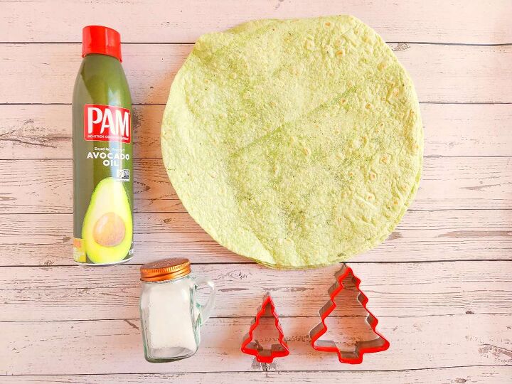 cute christmas tree tortilla chips for the holidays, Christmas Tree Tortilla Chips