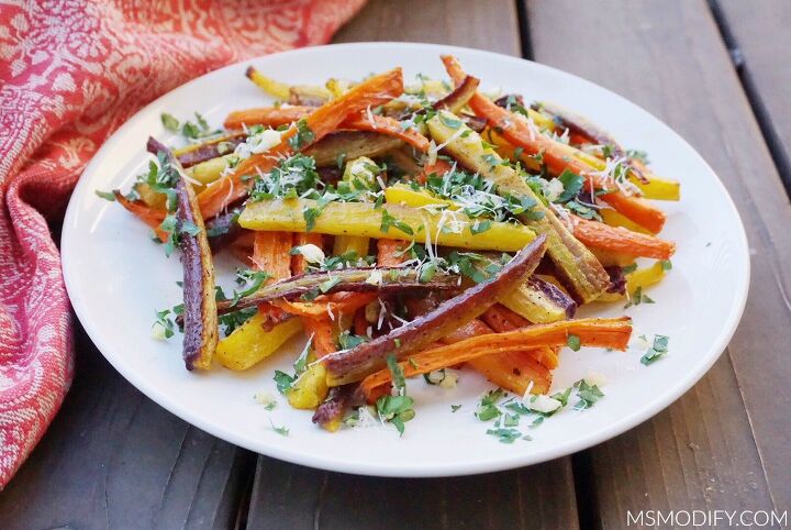 garlic and herb carrot fries, Garlic and Herb Carrot Fries