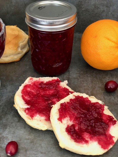 cranberry orange jam