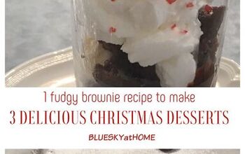 3 Christmas Desserts From 1 Fudgy Brownie Recipe