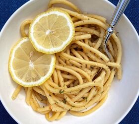 One Pot Lemon Garlic Pasta