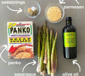 roasted asparagus with parmesan lemon, Not pictured lemon