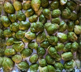 Pomegranate Roasted Brussel Sprouts
