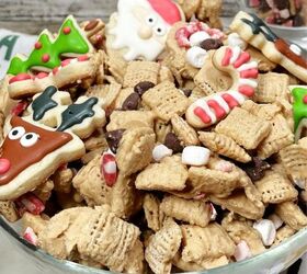 Christmas Puppy Chow Gift Recipe With Free Printable Tag