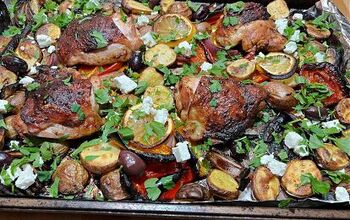 Mediterranean Chicken Sheet Pan Dinner