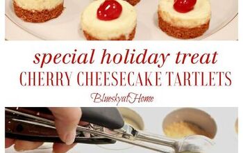 Cherry Cheesecake Tartlets for a Special Holiday Dessert