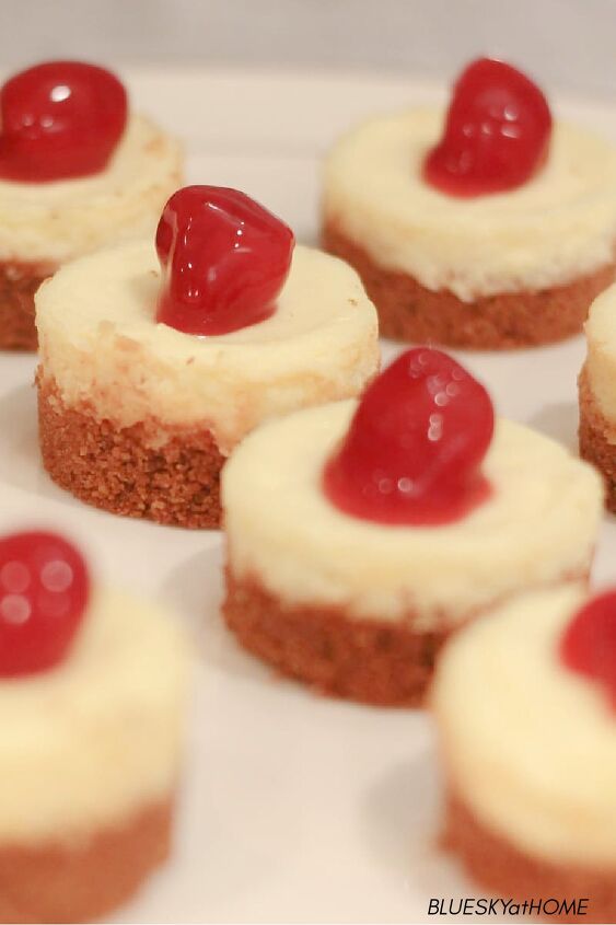 cherry cheesecake tartlets for a special holiday dessert, Cherry Cheesecake Tartlets