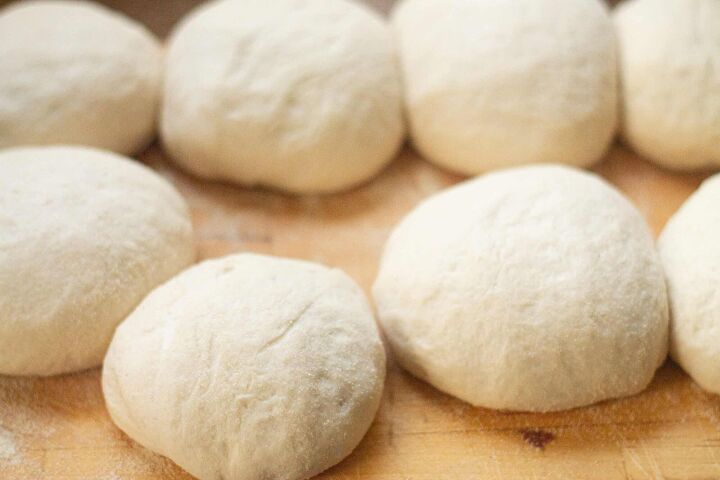 how to make easy english muffins, Dough balls