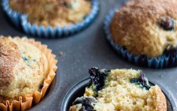 Soft and Fluffy Vegan Blueberry Muffins