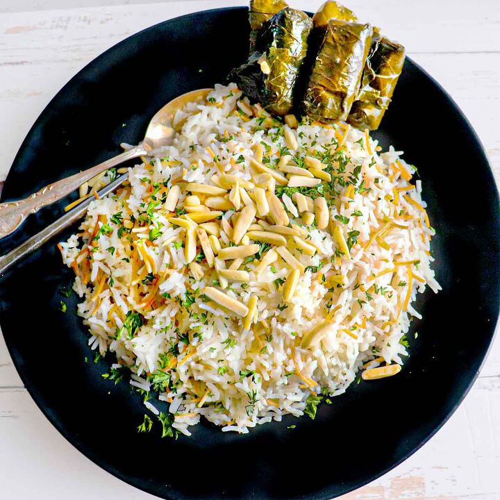 lebanese rice with vermicelli, A place filled with rice