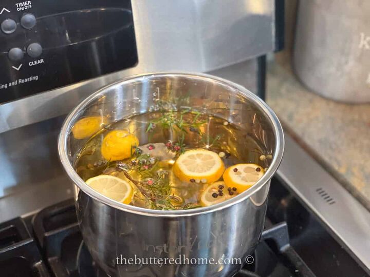 home for the holidays simmer pot