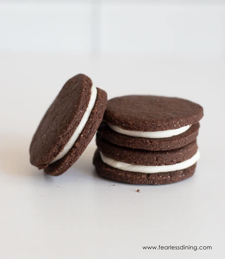 Gluten Free Oreos Cookies {Dairy-Free Version Too!} | Foodtalk
