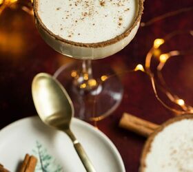 dairy free eggnog, This holiday themed cocktail is a straight forward recipe with a dangerously good outcome