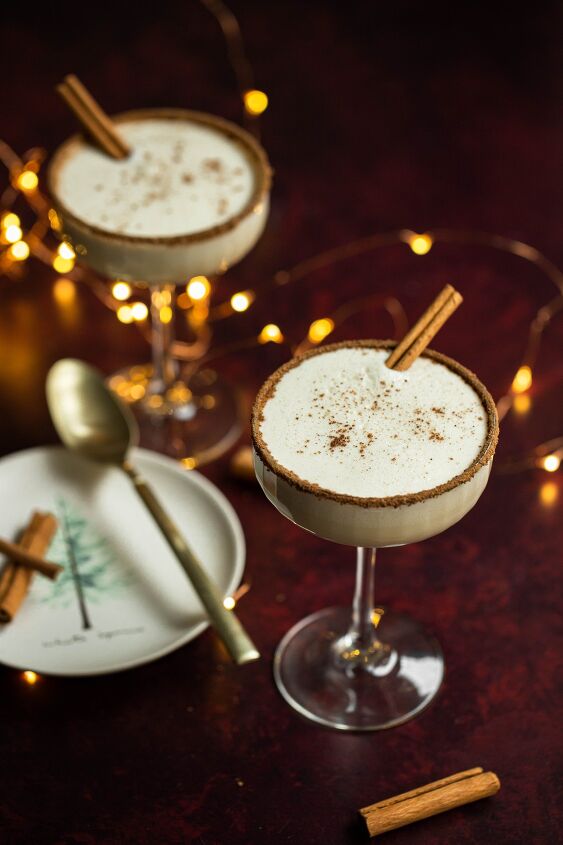 dairy free eggnog, This Dairy Free Eggnog is just the cocktail you need to jumpstart the holiday festivities