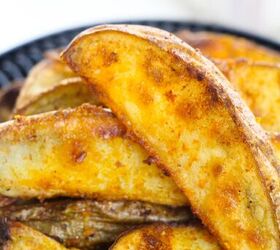 Baked Garlic Parmesan Potato Wedges Recipe | Foodtalk