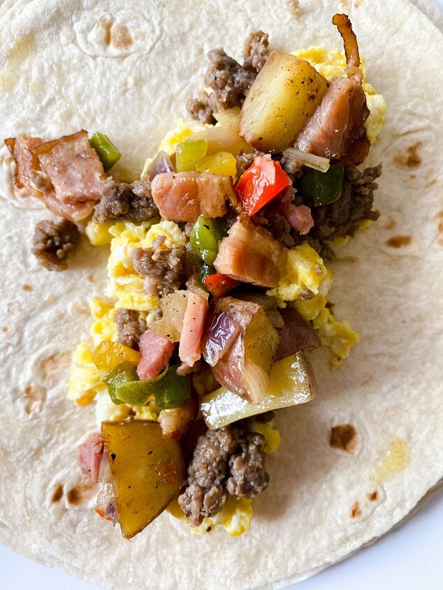 easy freezer friendly breakfast burritos recipe, breakfast burritos