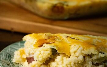 Ham and Cheese Grits Casserole