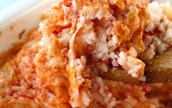 Brazilian Baked Rice With Cheese and Tomatoes