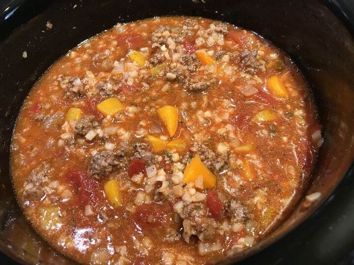 low carb stuffed peppers soup recipe