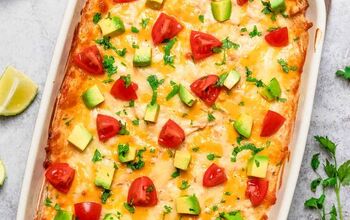 Creamy Chicken Enchilada Casserole