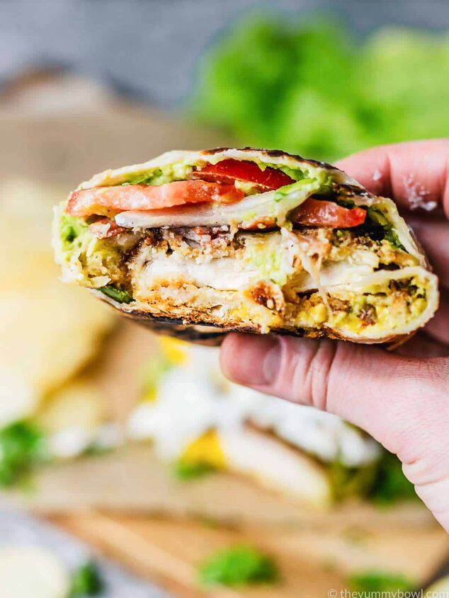 Making Chicken Wraps Crispy Chicken Wrap Recipe | Foodtalk
