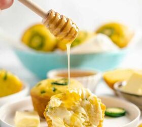 These taste just like your favorite cornbread muffin but with an unexpected & delicious Southwestern twist