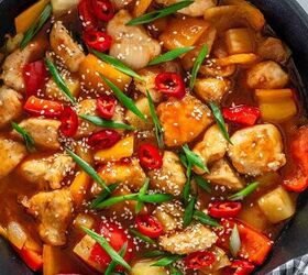 Easy Sweet And Sour Chicken Stir Fry | Foodtalk