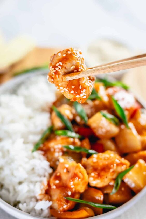 easy sweet and sour chicken stir fry